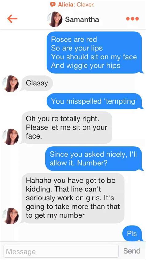 best pickup lines on tinder